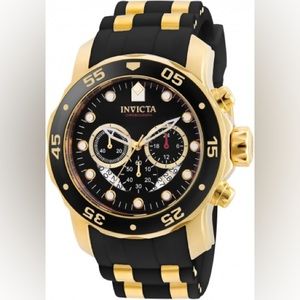 Invicta Pro Diver SCUBA Men's Watch - 48mm, Gold, Black (6981)